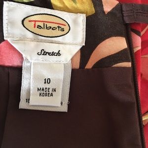 Talbots Skirts - Talbots silk blend print skirt Talbots Skirts - Talbots silk blend print skirt